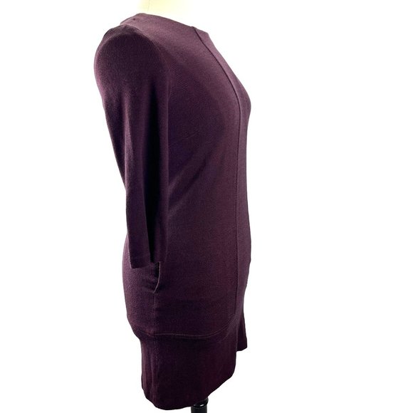 FALL Back to School J.Jill Ponte Knit Herringbone Dress, Size Small Petite - Picture 3 of 8